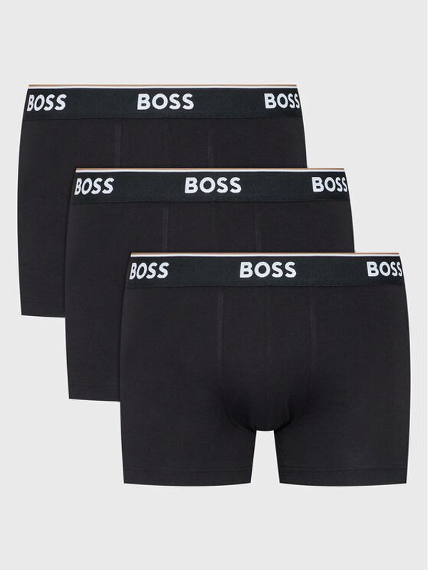 Boss Boss Комплект 3 чифта боксерки Power 50475274 Черен