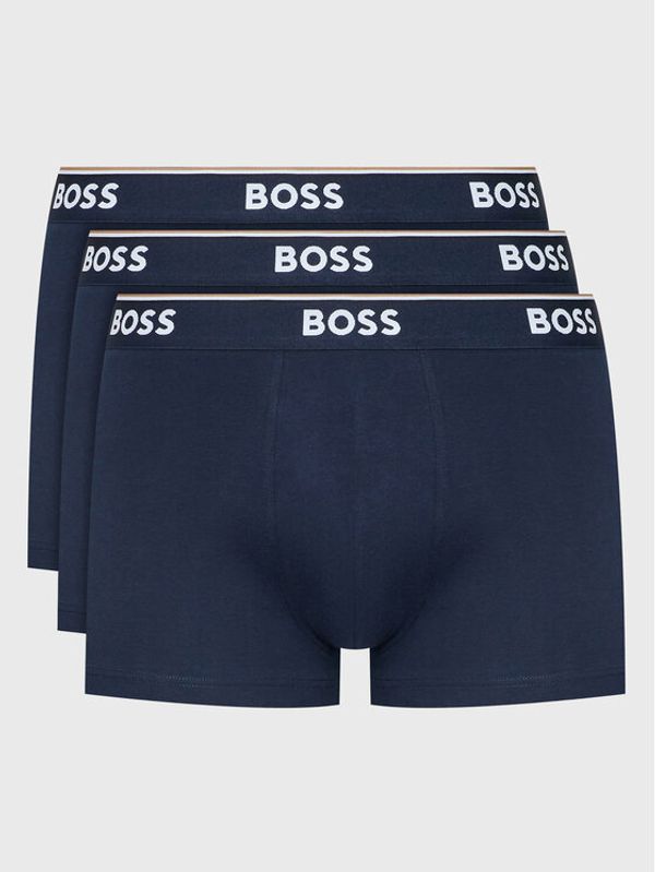 Boss Boss Комплект 3 чифта боксерки Power 50475274 Тъмносин