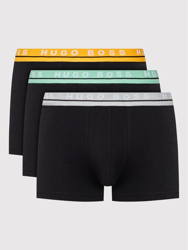Boss Boss Комплект 3 чифта боксерки Trunk 50458488 Черен