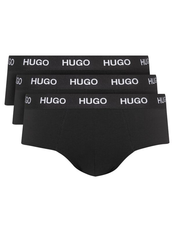 Boss Boss Комплект 3 чифта слипове Triplet Pack 50439265 Черен