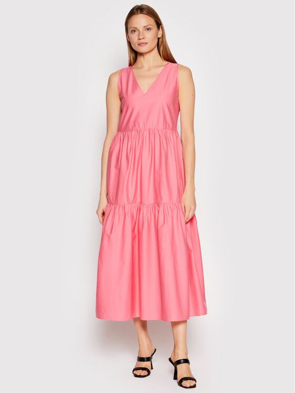 Boss Boss Лятна рокля C_Ditesta 50470014 Розов Regular Fit