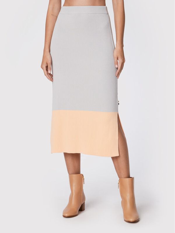 Boss Boss Миди пола Festra 50471969 Сив Regular Fit