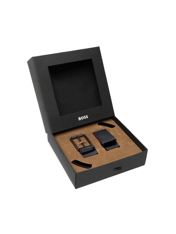 Boss Boss Мъжки колан Giantin 50475178 Черен