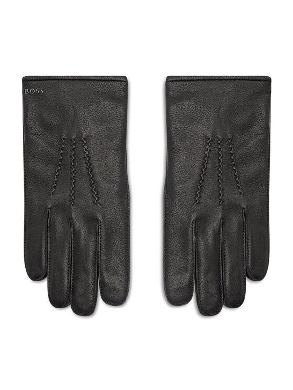 Boss Boss Мъжки ръкавици T-Hanton-TT 50478598 Черен