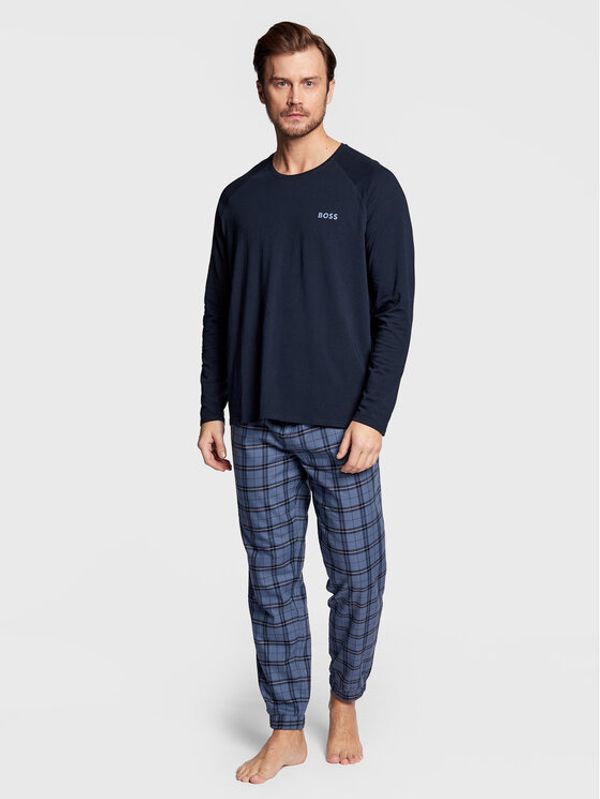 Boss Boss Пижама Dynamic 50479362 Тъмносин Regular Fit