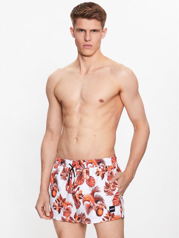 Boss Boss Плувни шорти 50469328 Бял