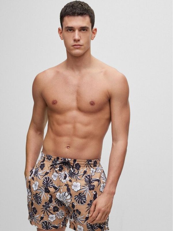 Boss Boss Плувни шорти 50473762 Бежов