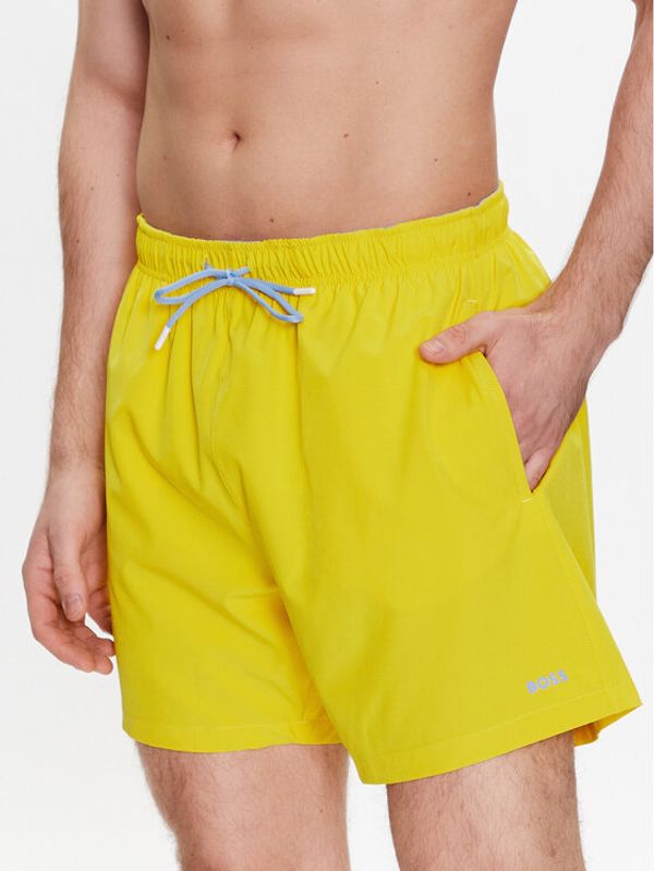Boss Boss Плувни шорти 50491601 Жълт