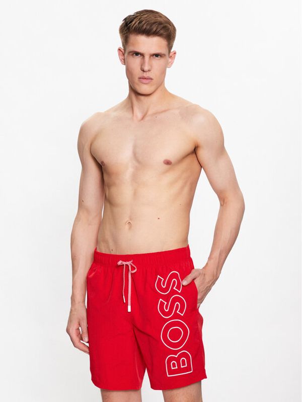 Boss Boss Плувни шорти 50493422 Червен