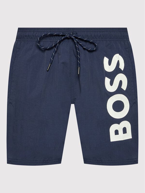 Boss Boss Плувни шорти Octopus 50469602 Тъмносин Regular Fit
