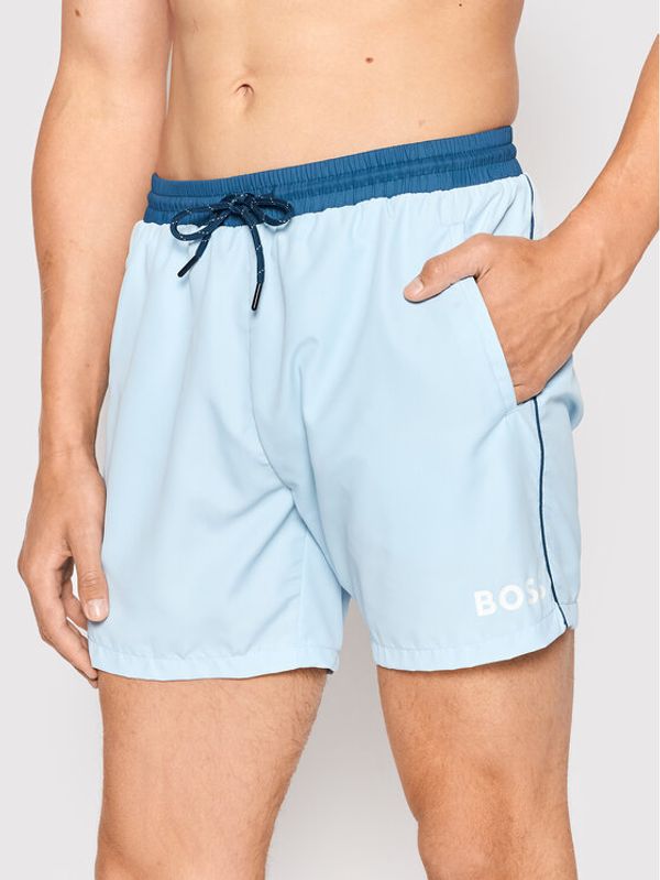 Boss Boss Плувни шорти Starfish 50469302 Син Regular Fit