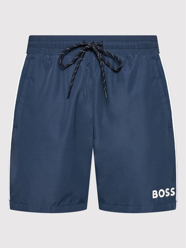 Boss Boss Плувни шорти Starfish 50469607 Тъмносин Regular Fit