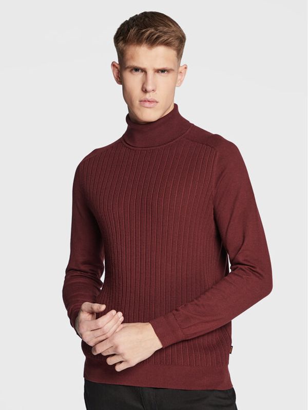 Boss Boss Поло Konowemo 50474860 Бордо Regular Fit