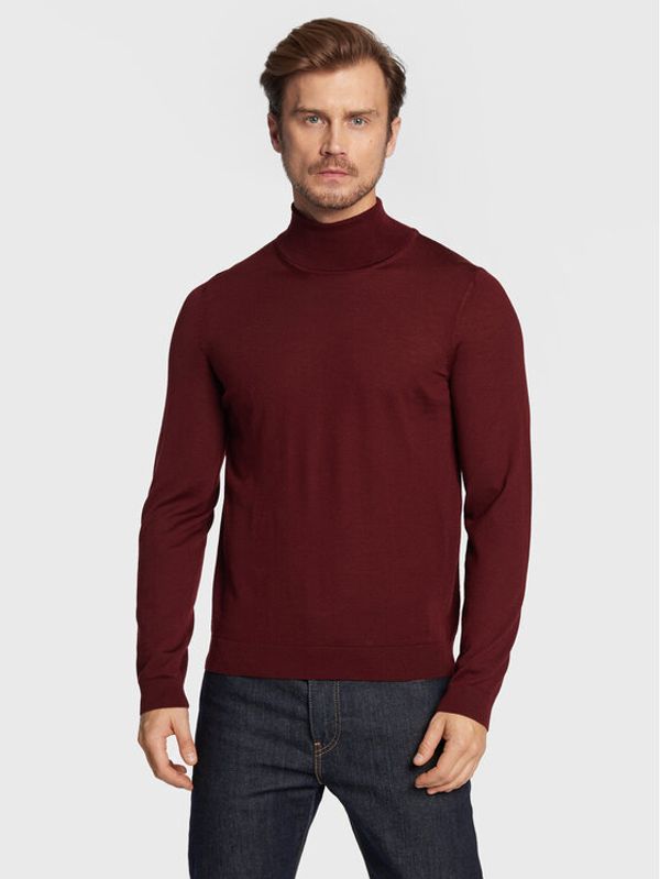 Boss Boss Поло Musso-P 50468262 Бордо Slim Fit