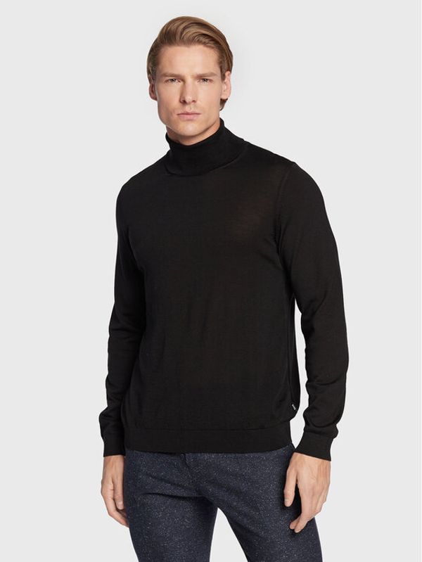 Boss Boss Поло Musso-P 50468262 Черен Slim Fit