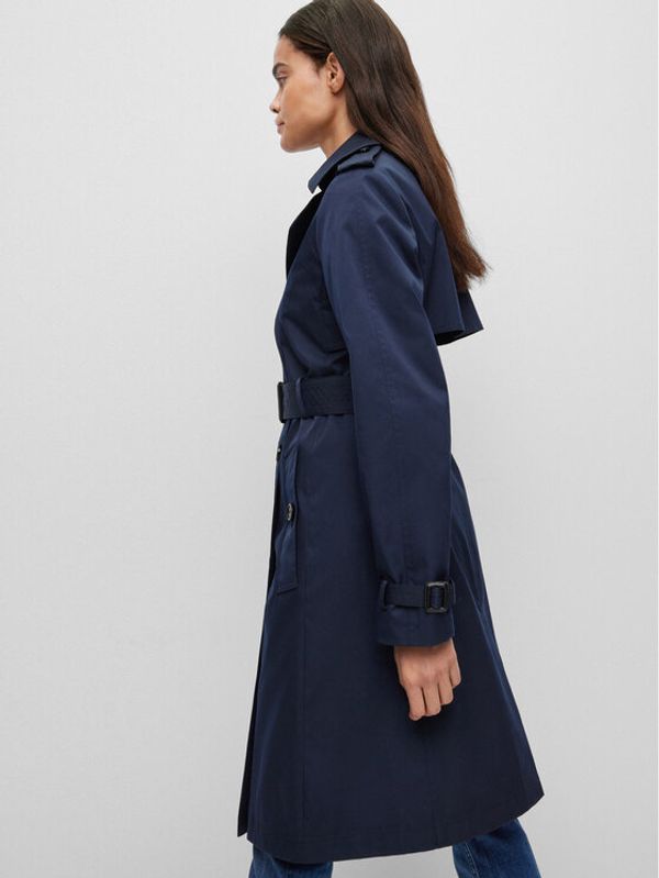 Boss Boss Преходно палто 50489115 Син Regular Fit