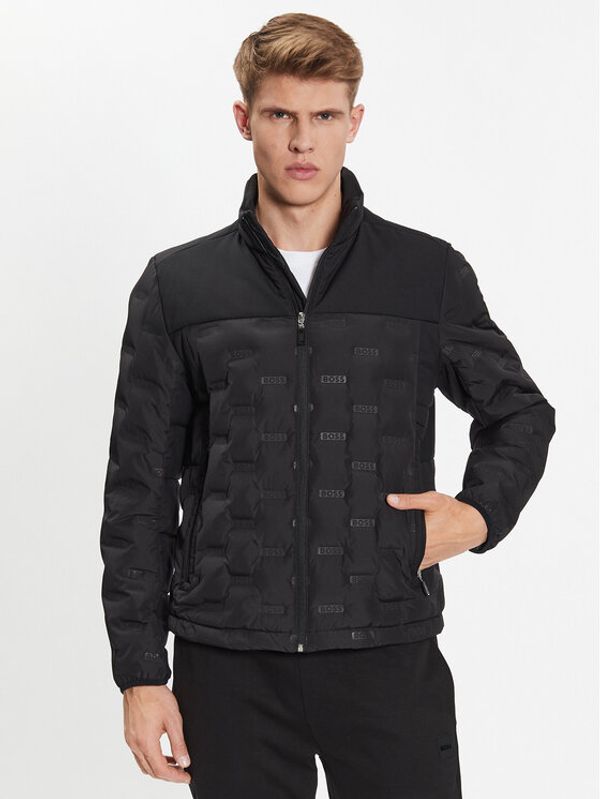 Boss Boss Преходно яке 50485935 Черен Regular Fit