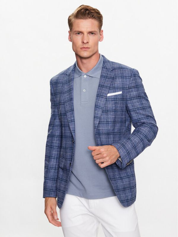 Boss Boss Преходно яке 50489424 Син Slim Fit