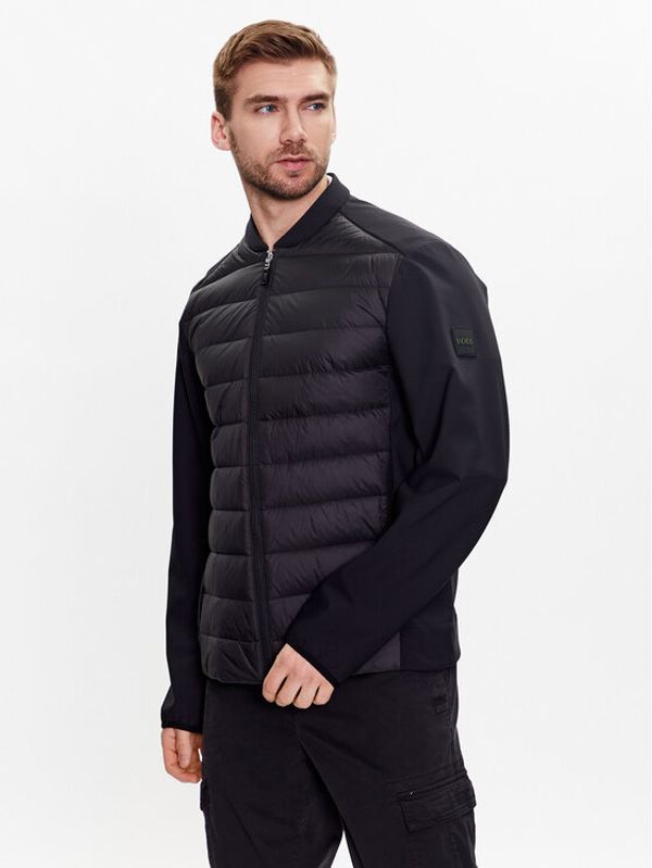 Boss Boss Преходно яке 50491904 Черен Regular Fit