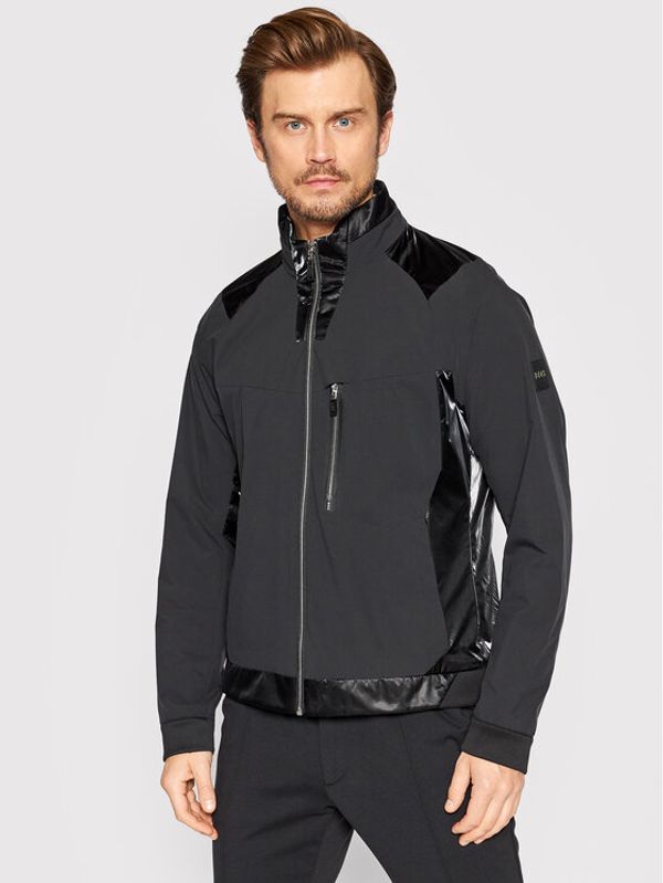 Boss Boss Преходно яке J_Teon 50470280 Черен Regular Fit