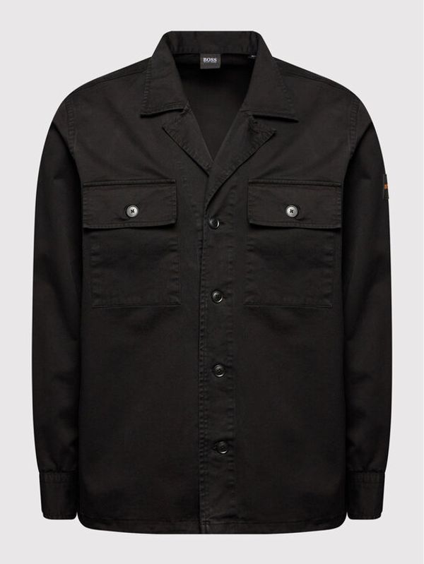 Boss Boss Преходно яке Leasy 50462757 Черен Regular Fit