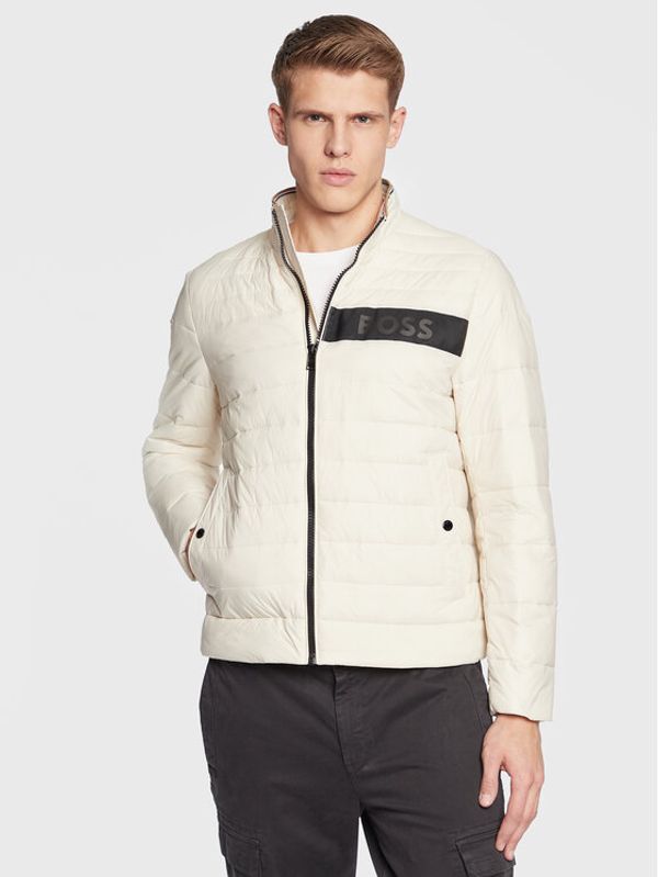 Boss Boss Пухено яке 50464308 Бежов Regular Fit