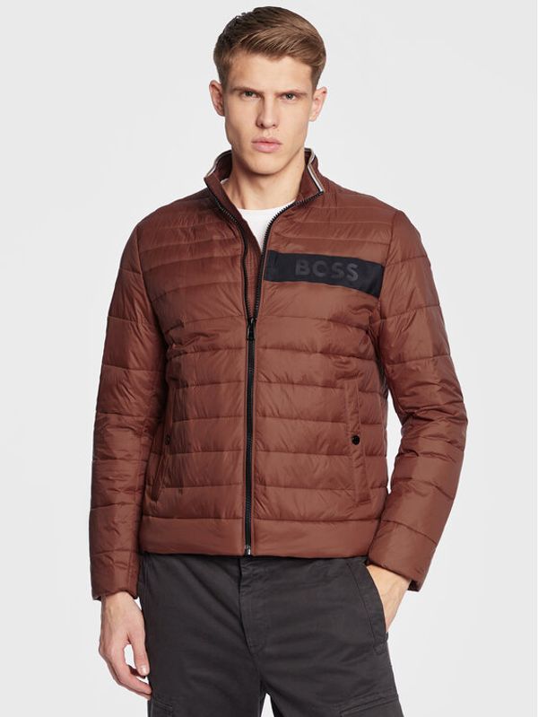 Boss Boss Пухено яке 50464308 Кафяв Regular Fit