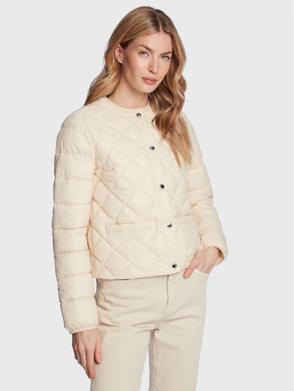 Boss Boss Пухено яке 50485243 Жълт Regular Fit