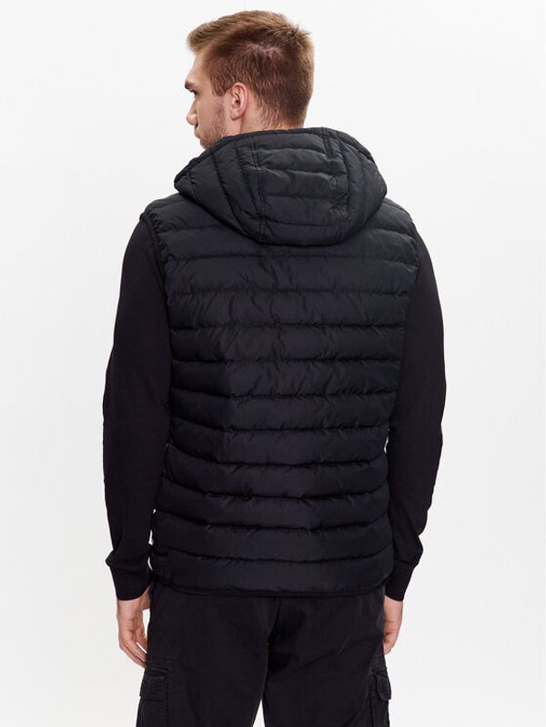 Boss Boss Пухено яке 50488272 Черен Regular Fit