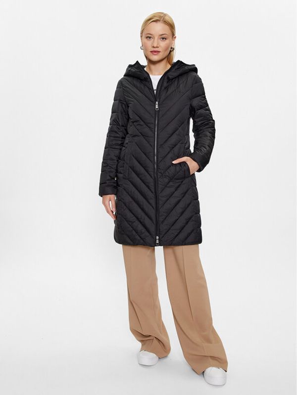 Boss Boss Пухено яке 50494810 Черен Regular Fit