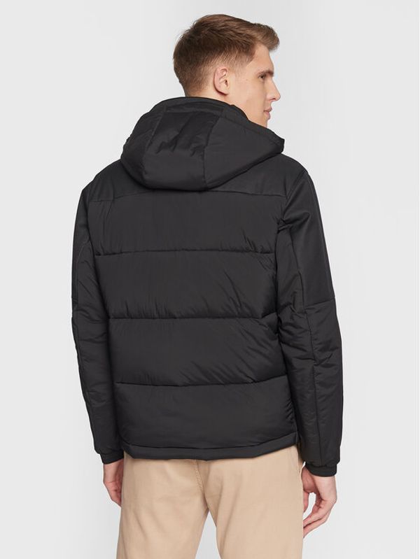 Boss Boss Пухено яке Corado 50481126 Черен Regular Fit