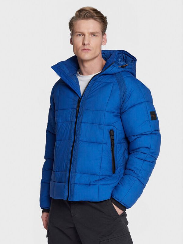 Boss Boss Пухено яке Opole-D 50473887 Син Regular Fit