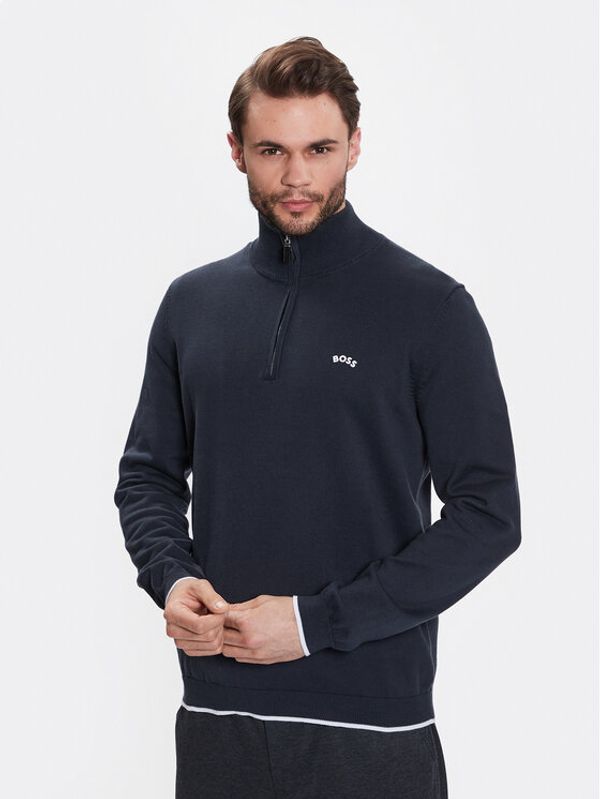 Boss Boss Пуловер 50482403 Син Regular Fit