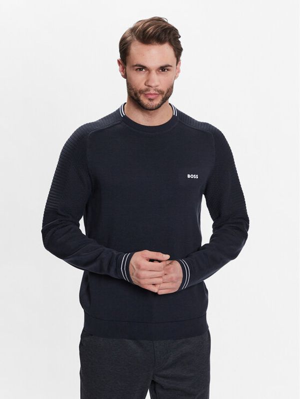 Boss Boss Пуловер 50482411 Син Regular Fit