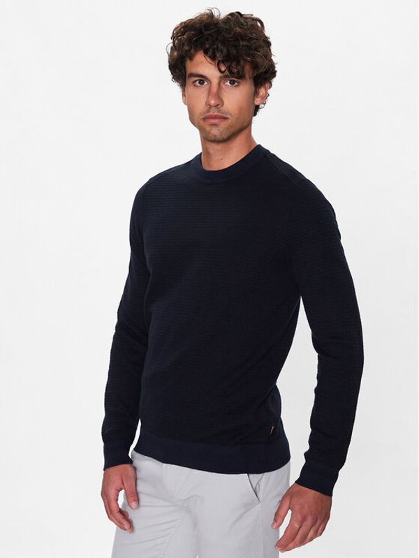 Boss Boss Пуловер 50482546 Син Regular Fit