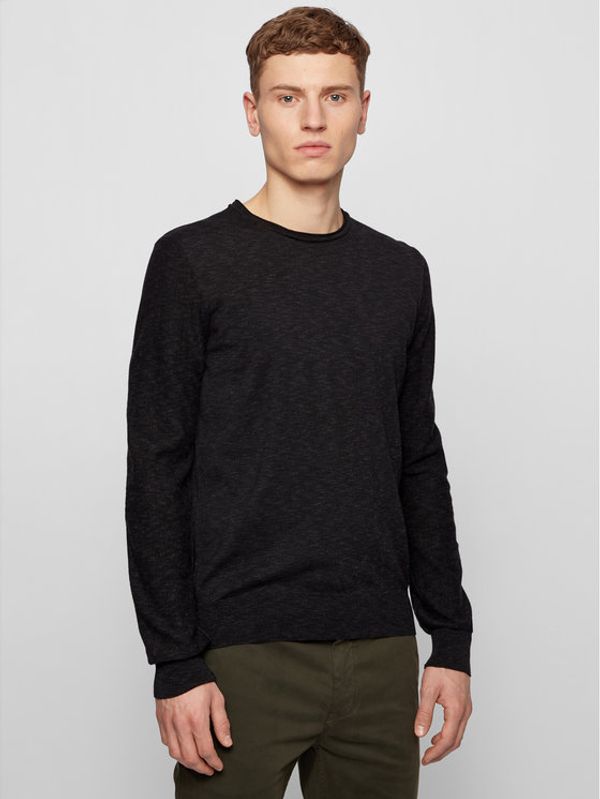 Boss Boss Пуловер Amiox 50443391 Черен Slim Fit