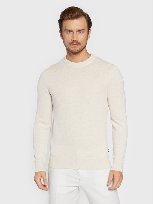 Boss Boss Пуловер Ecalo 50468190 Бежов Regular Fit