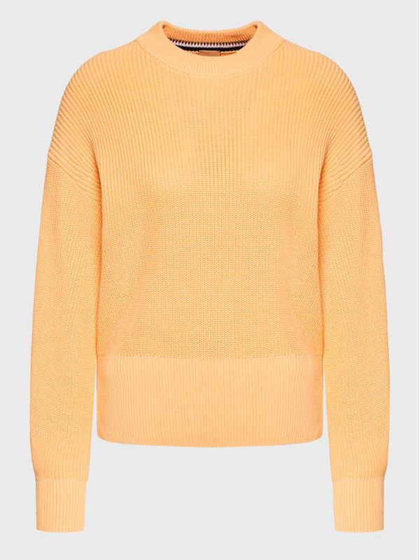 Boss Boss Пуловер Farelys 50470540 Оранжев Relaxed Fit