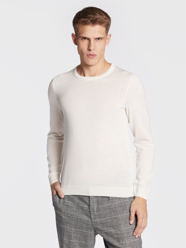 Boss Boss Пуловер Leno-P 50468239 Бежов Slim Fit