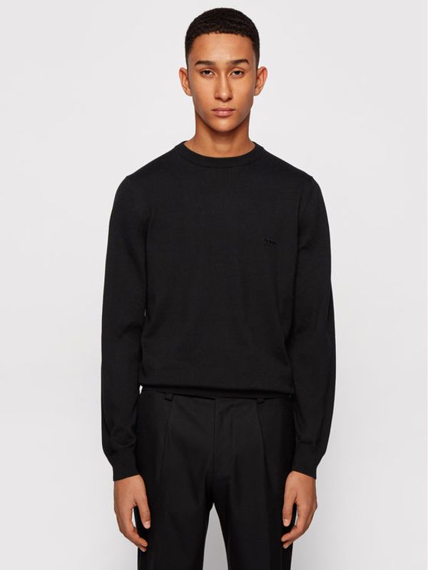 Boss Boss Пуловер Pacas-L 50442138 Черен Regular Fit