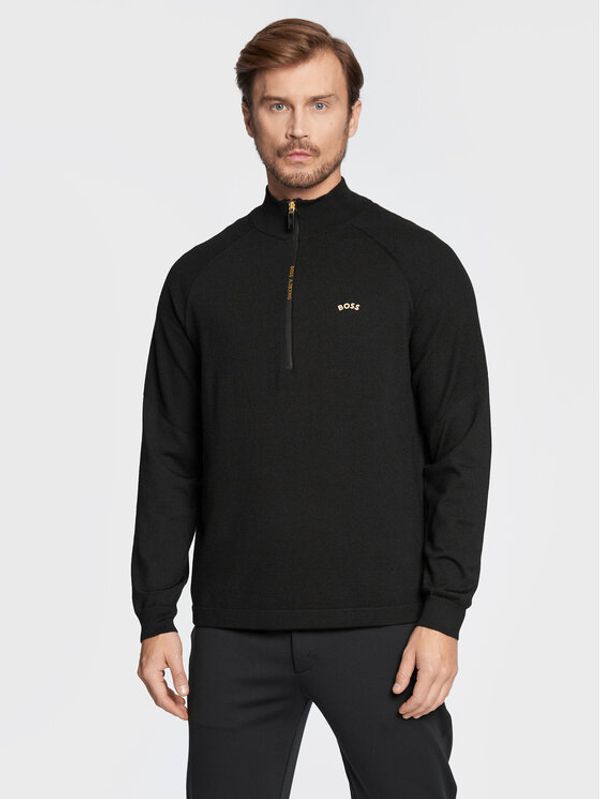 Boss Boss Пуловер Zave_Aj 50475151 Черен Comfort Fit