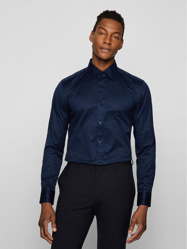 Boss Boss Риза 50473310 Син Slim Fit