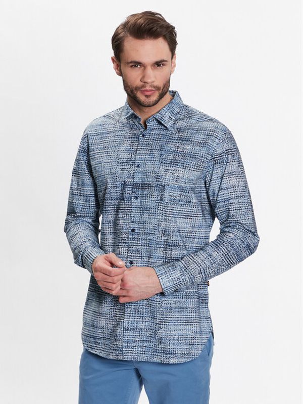 Boss Boss Риза 50483188 Син Slim Fit