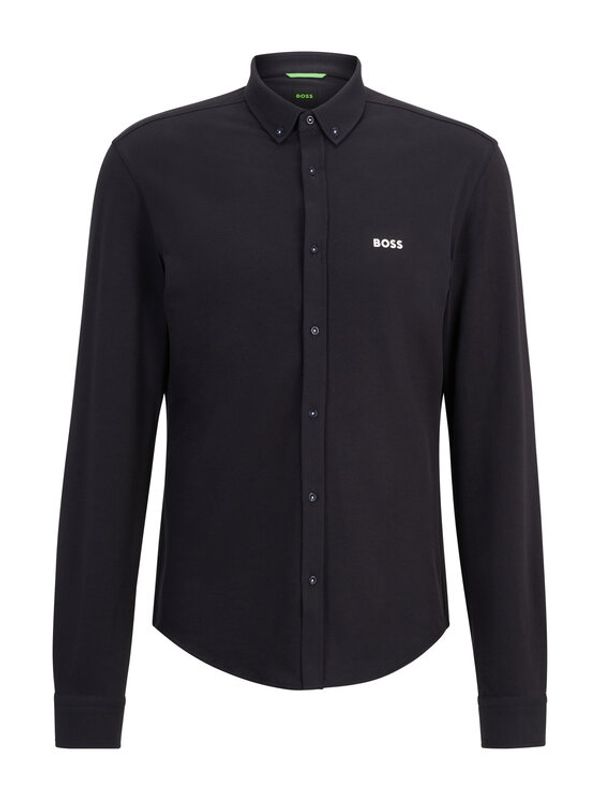 Boss Boss Риза 50483752 Син Regular Fit