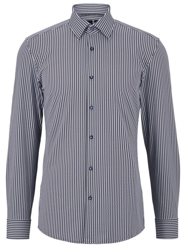 Boss Boss Риза 50484274 Сребрист Slim Fit