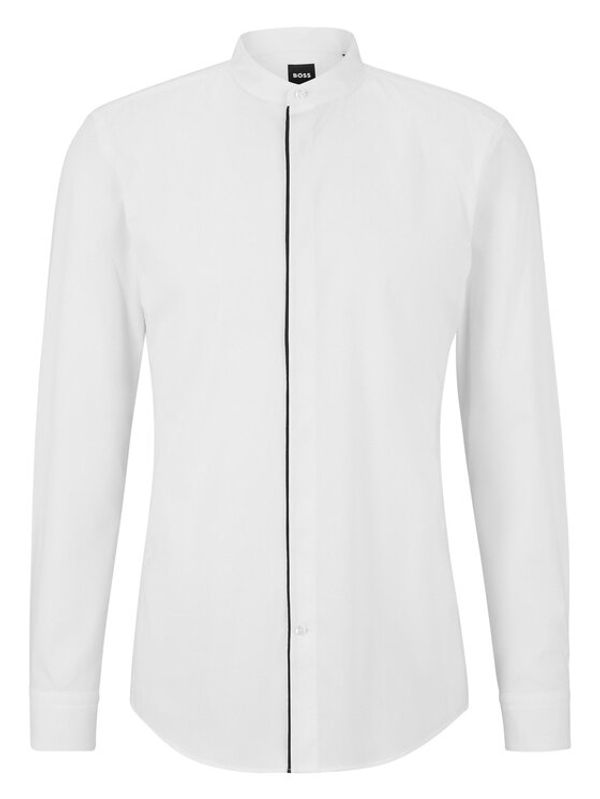 Boss Boss Риза 50484506 Бял Slim Fit