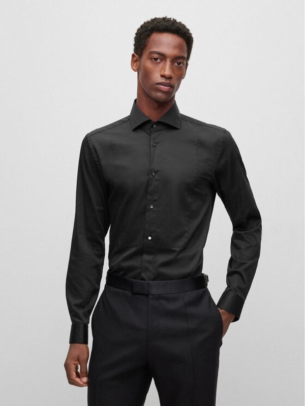 Boss Boss Риза 50484514 Черен Slim Fit