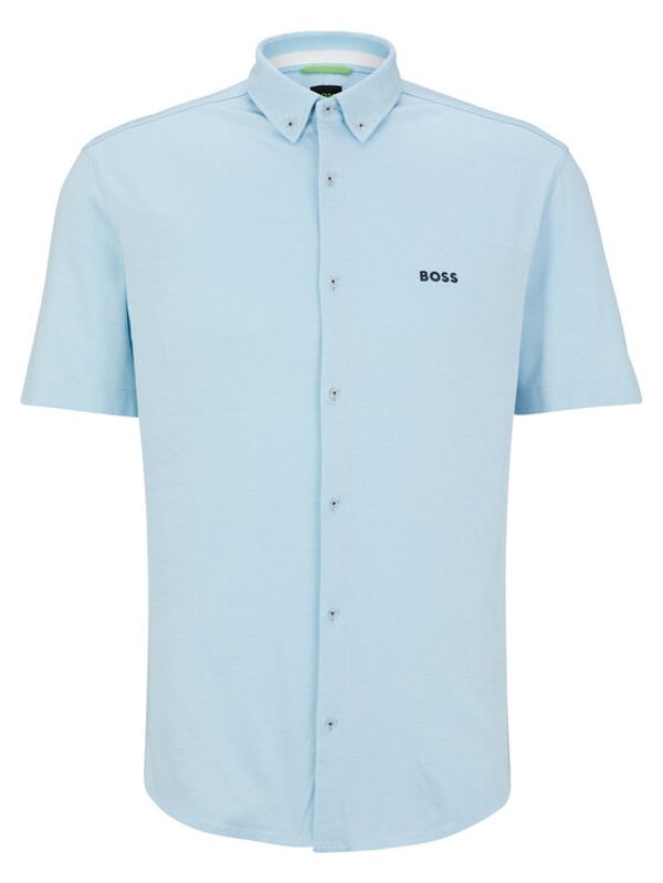 Boss Boss Риза 50487500 Син Regular Fit