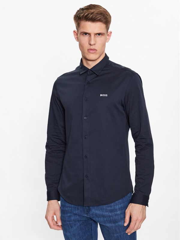 Boss Boss Риза 50487527 Син Regular Fit