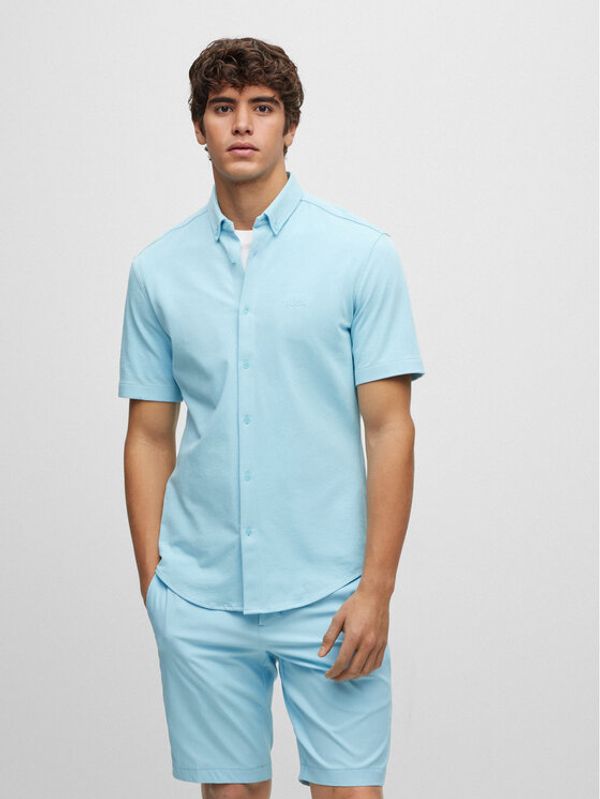 Boss Boss Риза 50487531 Син Regular Fit